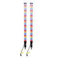Boss Audio 36-inch 360 Degree LED RGB Whip Lights – Pair