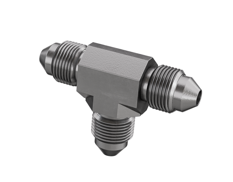 Goodridge P824-03P3 T Male Adapter AN3 Equal for Powersports Brake Lines