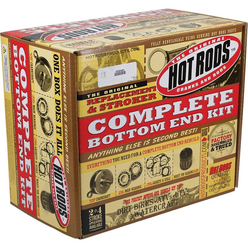 Hot Rods 2003 Honda CR125R 125cc Bottom End Kit - Complete Rebuild Solution