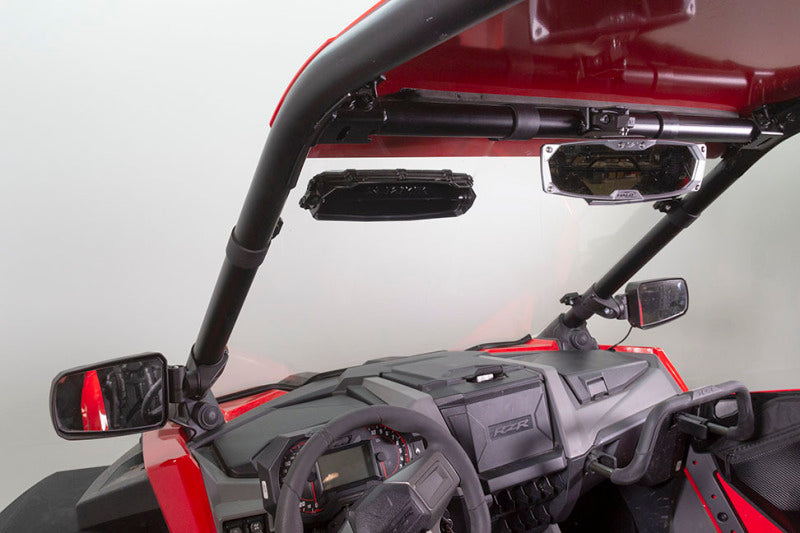 Seizmik Halo-RA Cast Rearview Mirror for Polaris RZR Pro XP – Wide-Angle Convex Mirror with Durable Aluminum Housing