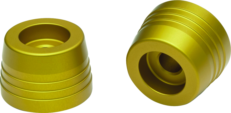 Kuryakyn Lodestar Handlebar Slider Gold for BMW R1200GS (2012-2016) - Front Axle Protection