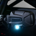 Seizmik Pursuit Night Vision LED Sideview Mirror for UTVs – 2-inch Clamp Pair, Part #56-18087KIT