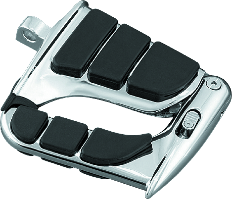 Kuryakyn Swingwing Peg with Male Mount Adapter Chrome – Versatile Fold-Forward Cruise Peg for Powersports Vehicles