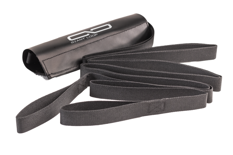 Giant Loop Cordura Ballistic Tow Strap - Black for Powersports Vehicles