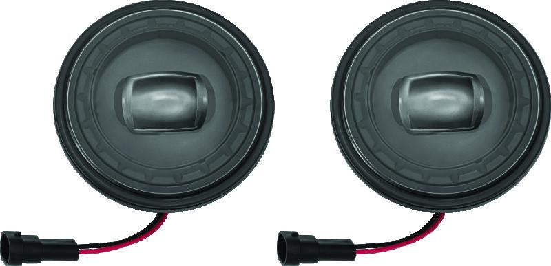 Kuryakyn Orbit 4-1/2 inch Passing Lamps - Black for Powersports Vehicles