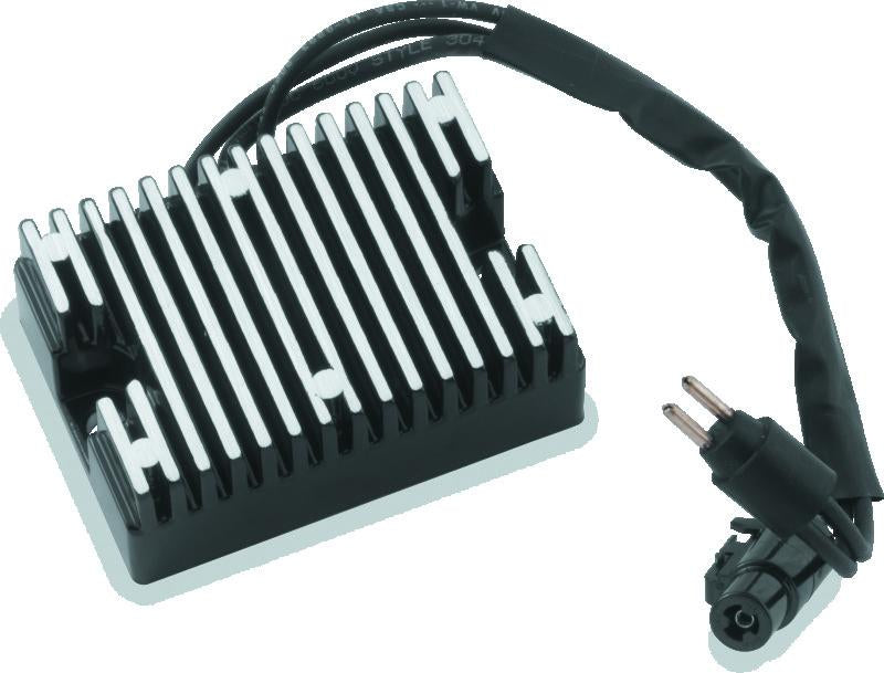 Twin Power 94-03 XL Voltage Regulator - Black Replacement for Harley Davidson Models