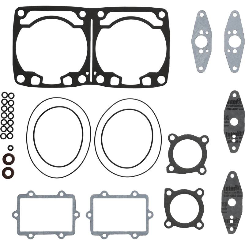 Vertex Pistons 10-11 Crossfire 800 EFI Top End Gasket Kit - Complete Rebuild Seal Set for Powersports Engines