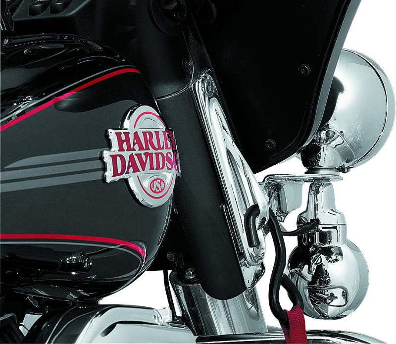 Kuryakyn Custom Teardrop Tie-Down Brackets for Harley Davidson Touring Models
