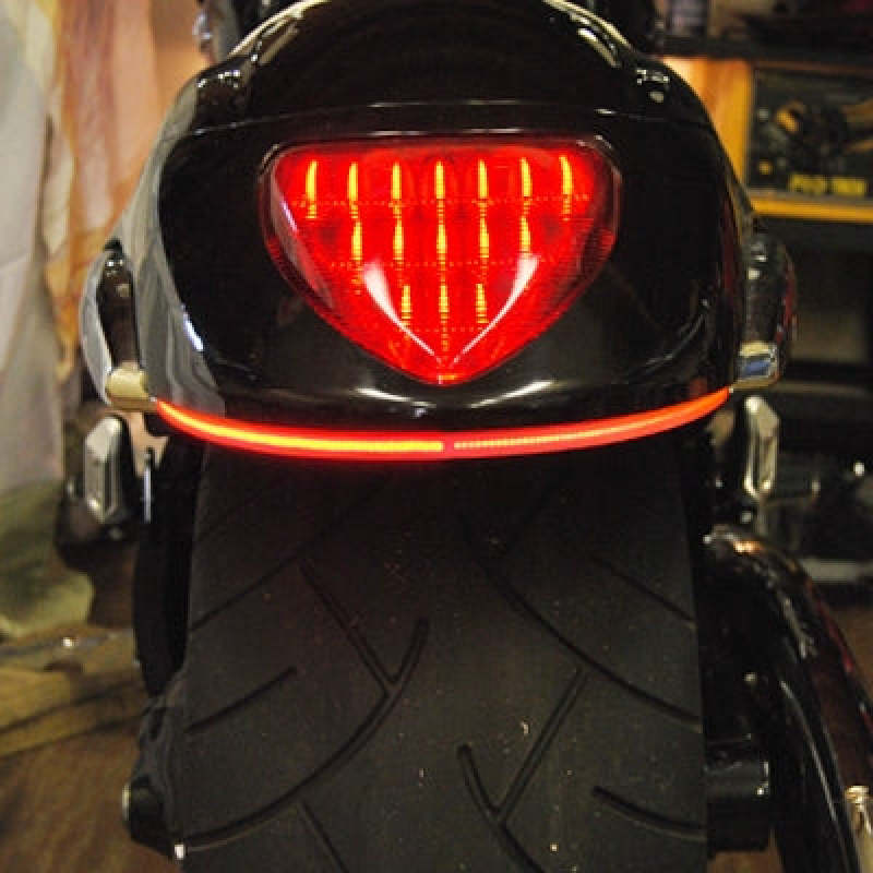 New Rage Cycles 06+ Suzuki M109R Rear Turn Signals with Load Equalizer - Red