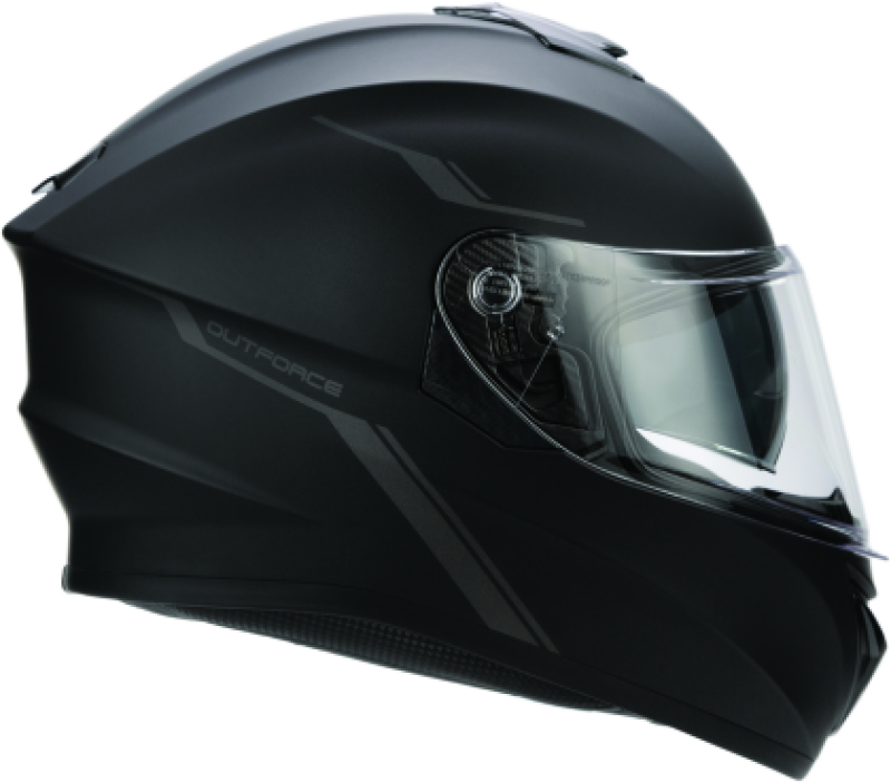 Sena Technologies Outforce Full Face Bluetooth Helmet in Matte Black - Extra Large (XL)