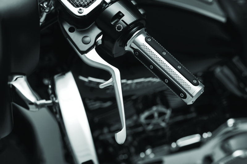 Kuryakyn Trigger Levers for Harley-Davidson Touring Models (2014-2016) in Chrome
