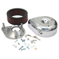 S&S Cycle 17-0400 Teardrop Air Cleaner Kit for Harley Davidson Super E & G Carbs (1955-1985)