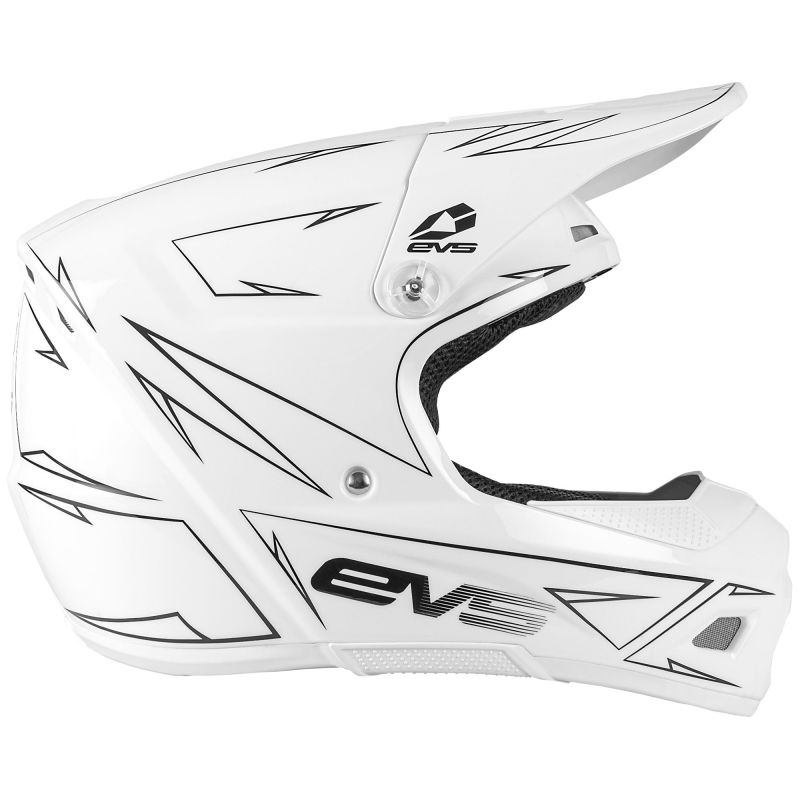 EVS T3 Pinner Helmet for Youth - White, Medium