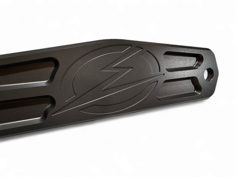 Elektric Offroad Fair Lead Cover Plate for UTV Bumpers – Anodized Gun Metal, Part WFL110005