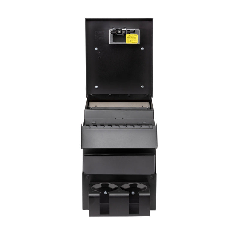 Tuffy Products 033-01 Deluxe 10-Inch Black Steel Security Console for Powersports Vehicles