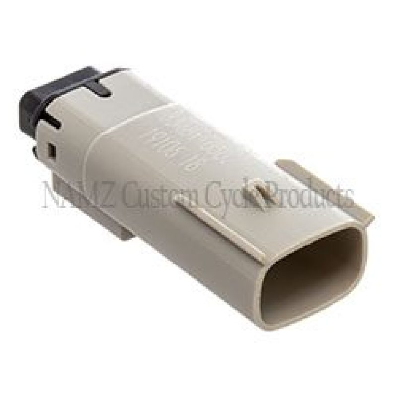 NAMZ V-Twin Left Handlebar FLHRC Molex MX-150 3-Position Male Connector - Gray (Part NM-33481-0302)