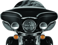Kuryakyn Dragon Wing Air Deflectors for Harley Davidson FLHX and FLHT Models – Dark Smoke