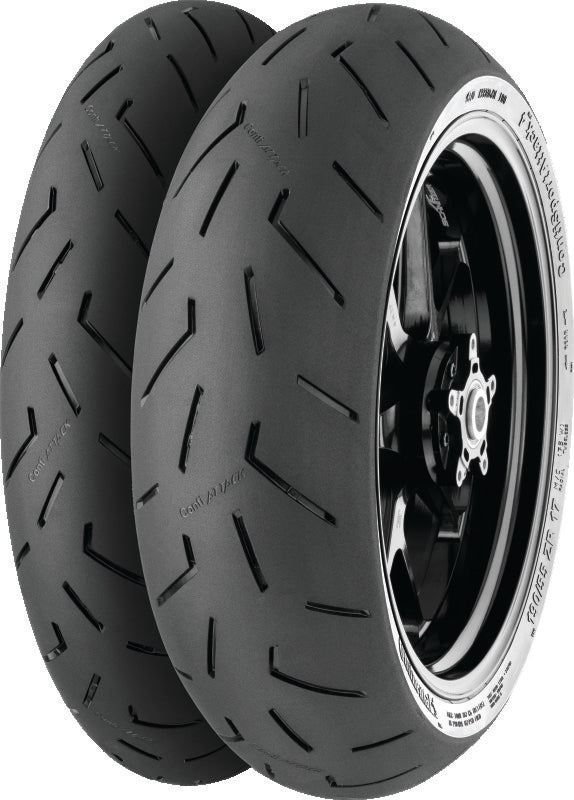 Continental ContiSportAttack 4C 120/70 ZR17 M/C 58W TL Front Sport Tire for Motorcycles