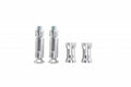 Cycra Probend CRM Ultra Bar End Set - Silver for PowerSports Handguards