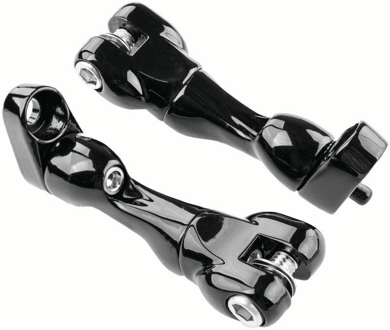 Kuryakyn Adjustable Passenger Peg Mounts for Harley-Davidson Electra Glide and Touring Models