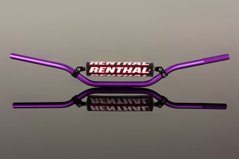Renthal RC 7/8-inch Dirt Bike Handlebar - Purple, Part Number 971-08-PE-01-261