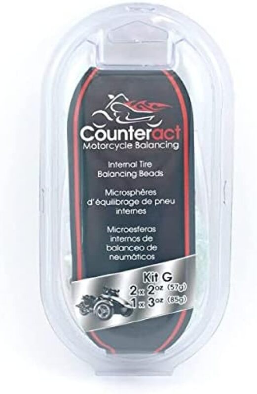Counteract Motorcycle Balancing Bead DIY Kit – Includes 2oz and 3oz Bags for Optimal Tire Balance