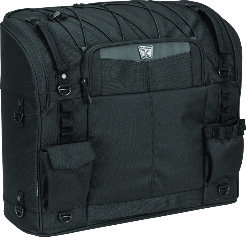 Kuryakyn Momentum Wanderer Seat Bag for Touring Bikes with Trunk – 60L Capacity