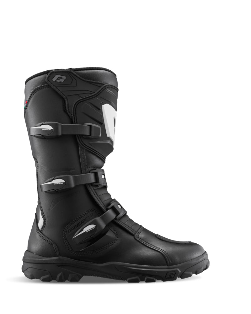 Gaerne G. Adventure Aquatech Black Size 12 – Dual Sport and ATV Boot with Waterproof Leather and Advanced Support