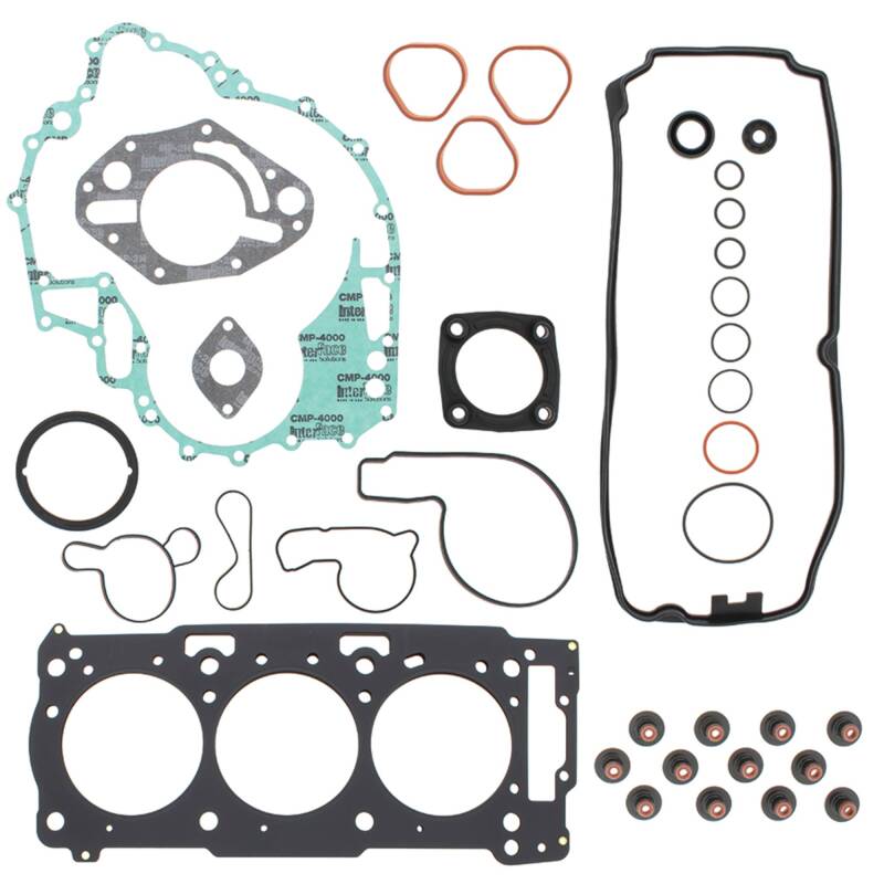 Vertex Pistons 2005 180 Challenger 215 SC Jet Boat Complete Gasket Kit with Seals - Part 611214