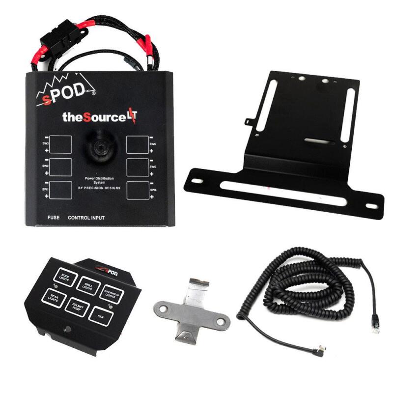 SPOD SourceLT Mini6 Steering Wheel Mount Kit for Polaris RZR Pro XP and Turbo R