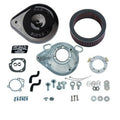 S&S Cycle 01-17 Stock EFI Big Twin Models Teardrop Air Cleaner Kit - Gloss Black