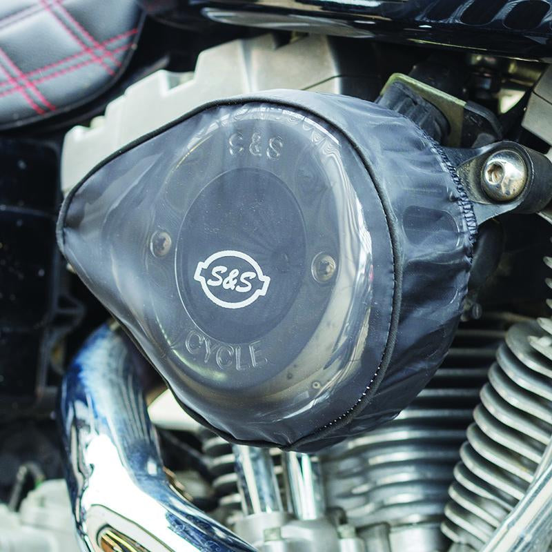 S&S Cycle Air Stinger Round Pre-Filter - Durable Powersports Air Cleaner Cover Part 170-0748