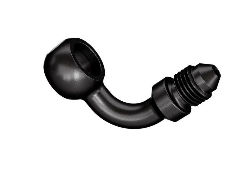 Goodridge 90 Degree Banjo Adaptor for 3/8 Inch or M10 Bolt - Powersports Line Fitting