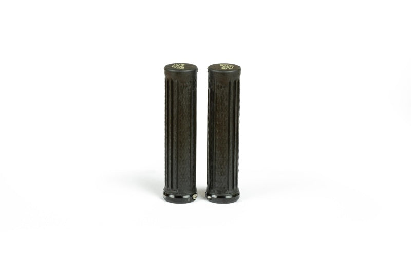 Renthal Cycle Single Collar Lock-On Traction Grips - Black (Part G229)