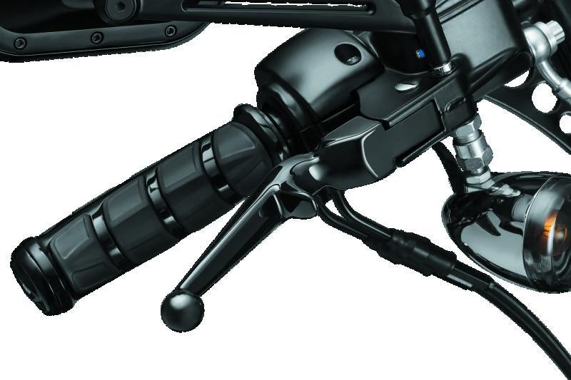 Kuryakyn Trigger Lever Set for Harley-Davidson 1996 and Up – Gloss Black Finish