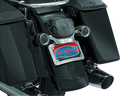 Kuryakyn Part 3163 Curved License Plate Mount for Harley-Davidson Touring and Road King Models