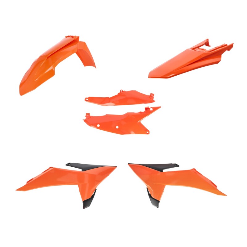Acerbis 2025 KTM 125-450 SX/SX-F/XC/XC-F Plastic Kit - Original Factory Shape
