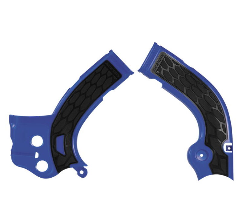 Acerbis 14-16 Yamaha YZ250F / YZ450F Frame Guard with X Grip in Blue/Black