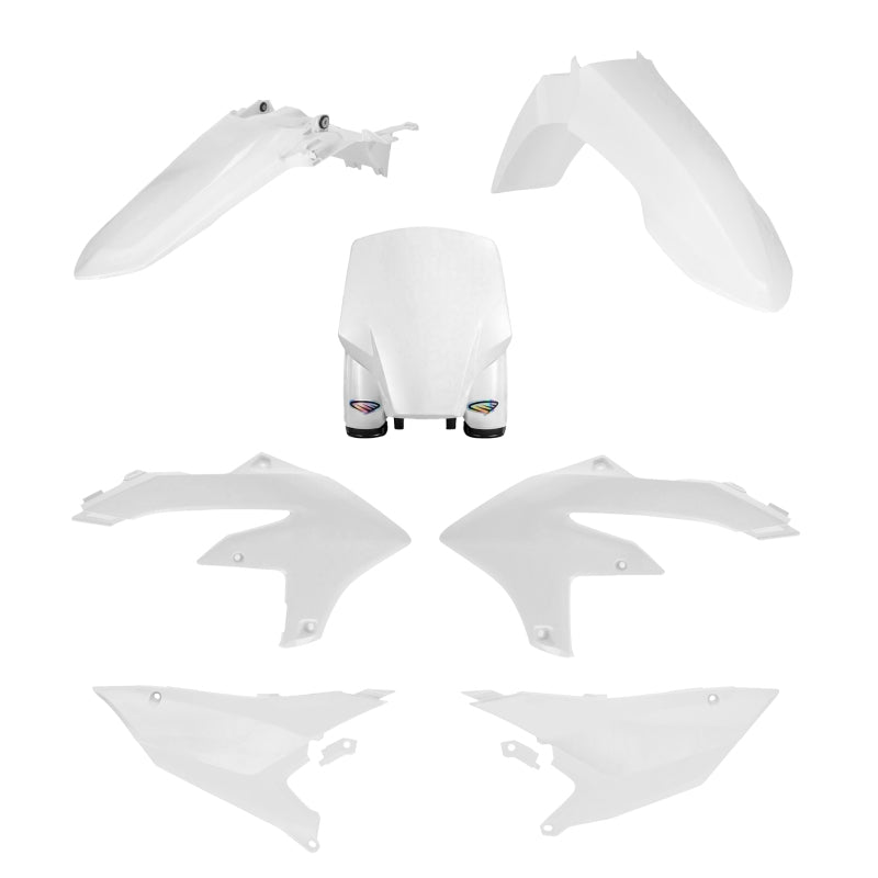 Cycra 2026 Yamaha YZ450F 5-Piece Body Kit in White – Precise Fit and Custom Colors