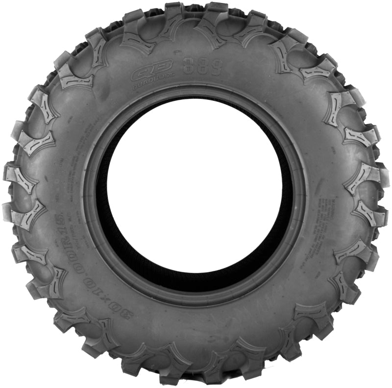 QuadBoss QBT889 30x10R15 All-Terrain Tire with 8-Ply Radial Construction
