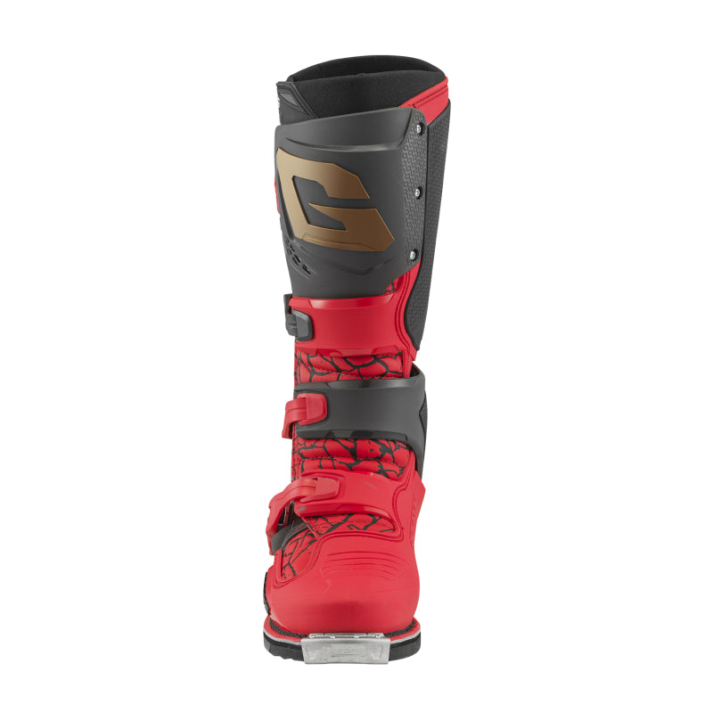 Gaerne SG22 Limited Edition MAGMA MJK LE Boot Deep Black with Fiery Red Size 8
