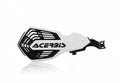 Acerbis K-Future Handguard for KTM, Husqvarna, GasGas – White/Black (Part #2801971035)