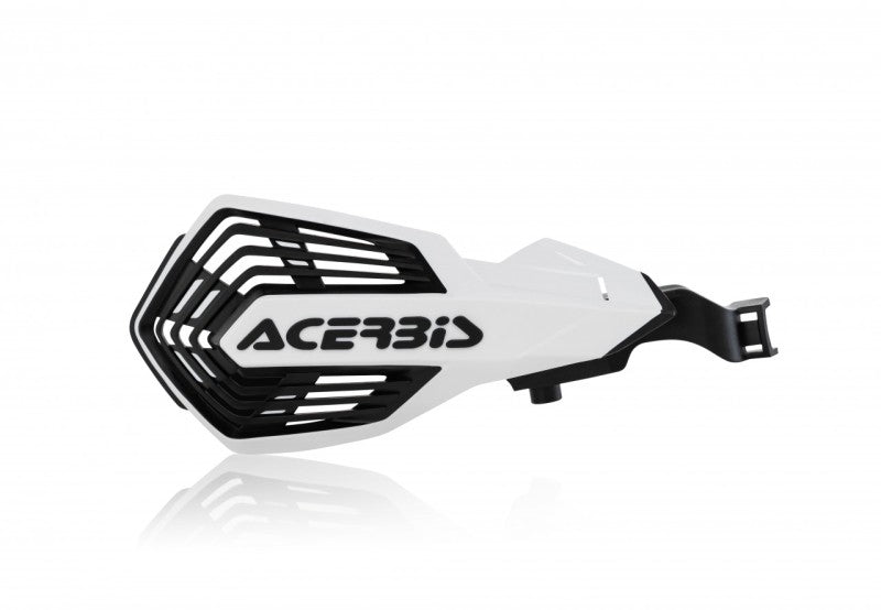 Acerbis K-Future Handguard for KTM, Husqvarna, GasGas – White/Black (Part #2801971035)