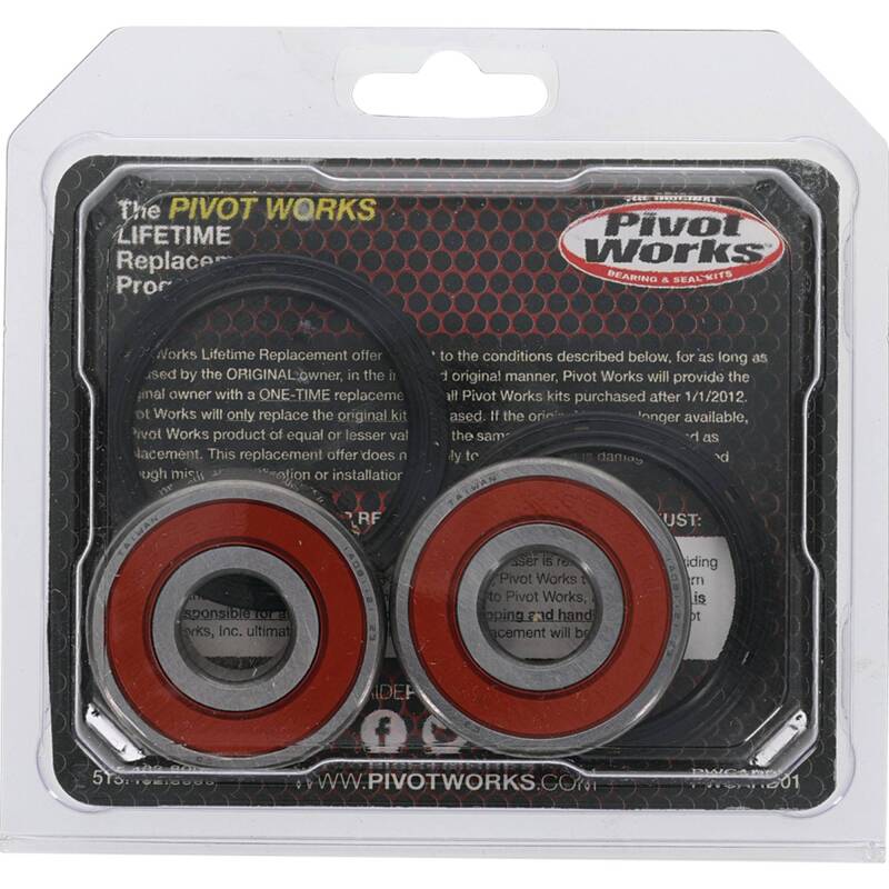 Pivot Works Premium Wheel Bearing Kit for Honda XL and Suzuki RM Models – Part #25-1147-P