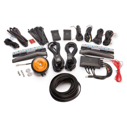 Polaris RZR Turbo R Plug & Play Auto-Cancel Turn Signal Kit with White Running Lights