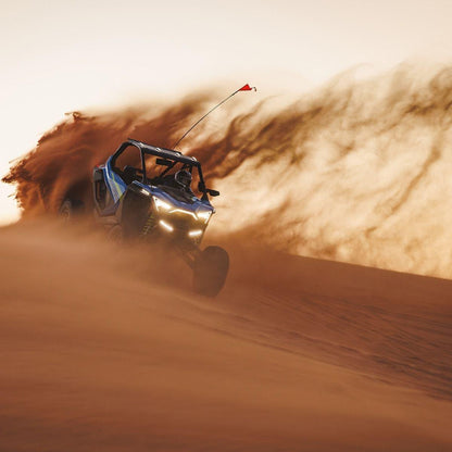 Polaris RZR Turbo R Plug & Play Auto-Cancel Turn Signal Kit with White Running Lights