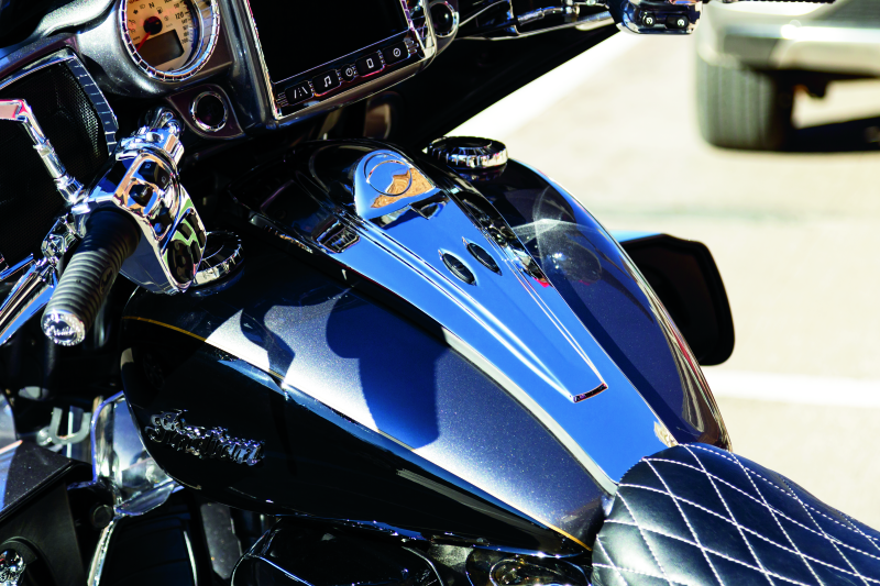 Kuryakyn Dash Console John Shope Series for Indian Chieftain and Roadmaster Models