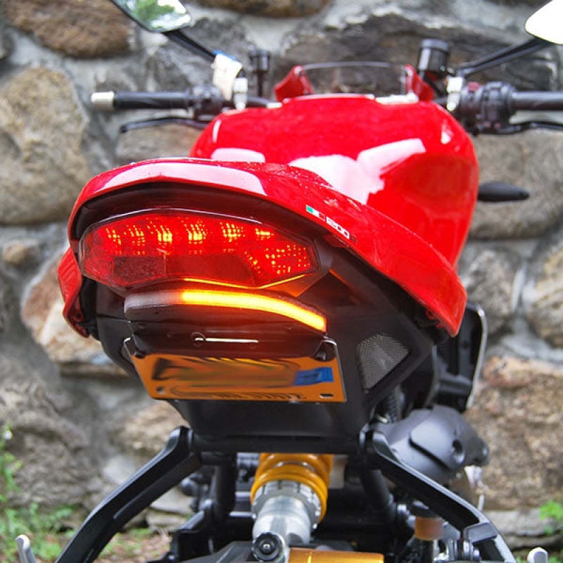 New Rage Cycles Ducati Monster 1200 R Fender Eliminator Kit Tucked - Model 1200R-FE-T