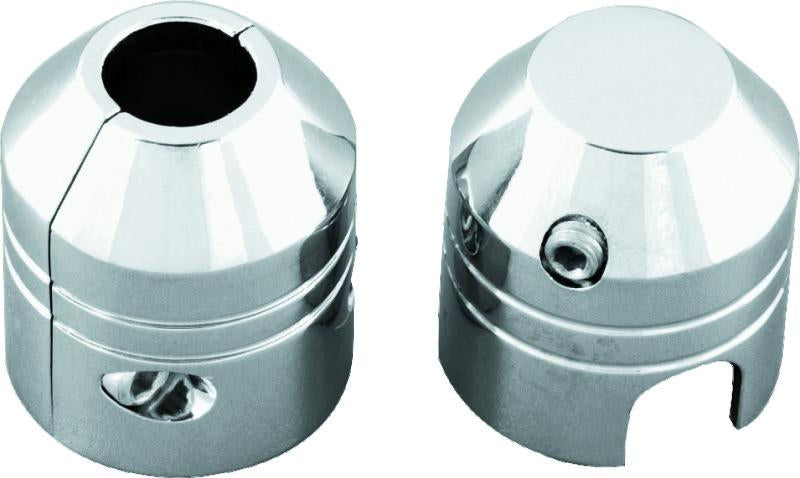 Kuryakyn Clutch Cable Ferrule & Banjo Bolt Cover Kit Chrome for Harley-Davidson
