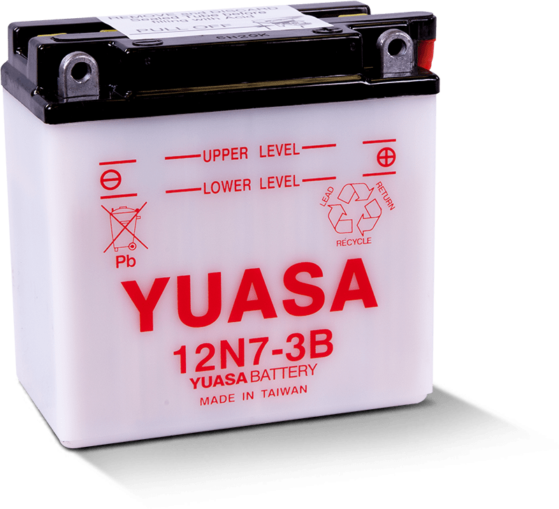 Yuasa Battery 12N7-3B 12-Volt Powersports Battery for Yamaha YFM80 Badger and More